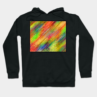 Colored Wax Pattern Hoodie